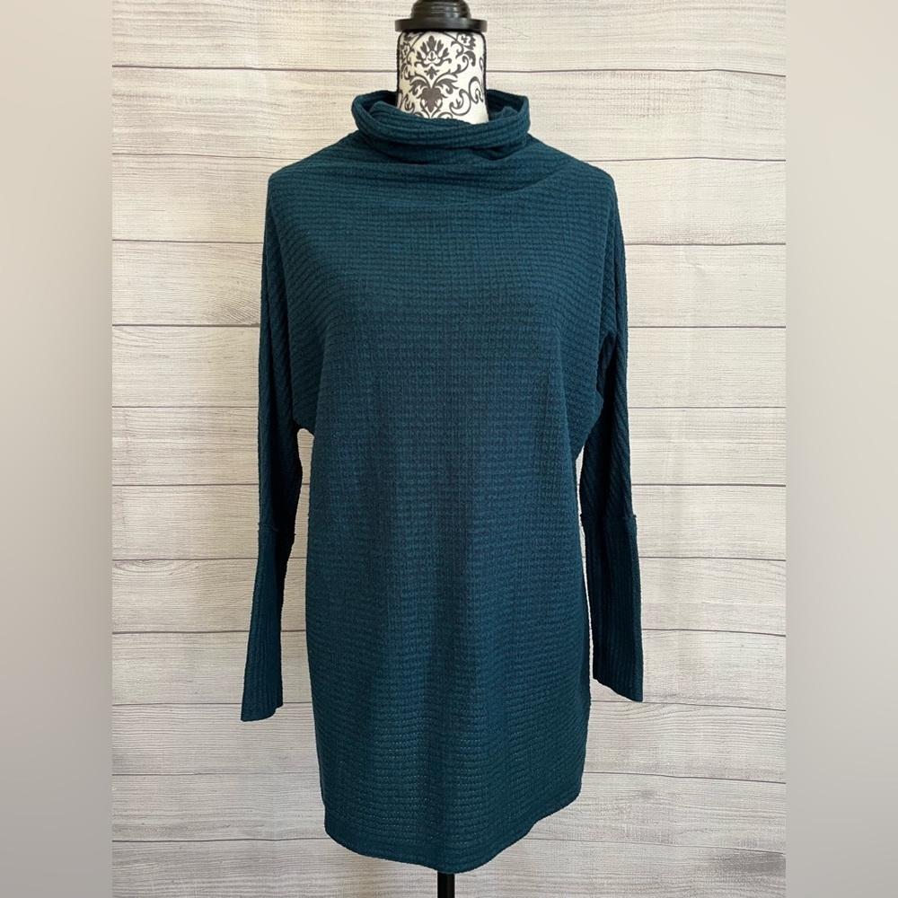 We The Free | Kitty Thermal Mock Cowl Neck Tunic Sweater - Picture 3 of 7